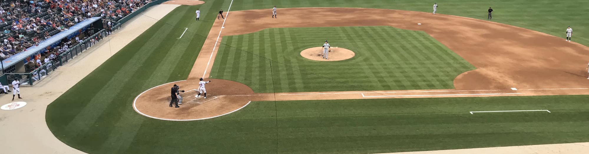 green baseball field Tulsa